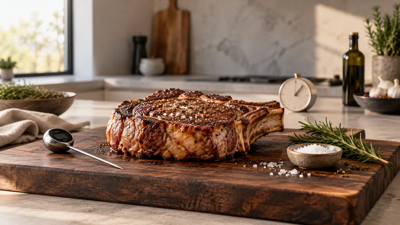 Temps de cuisson d'une côte de bœuf : 3 repères pour ne plus la rater